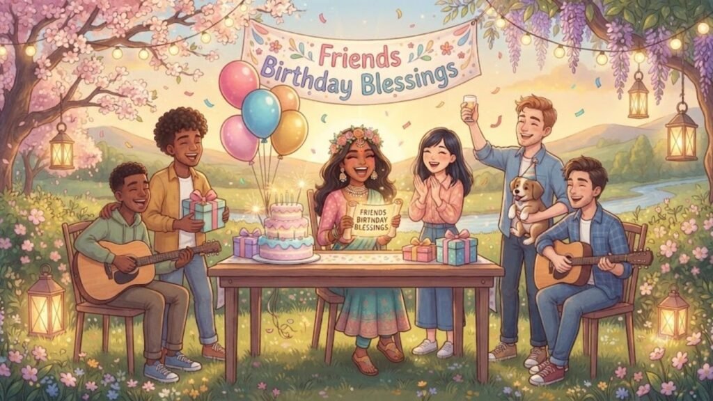 Friends Birthday Blessings