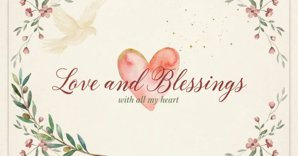 Love and Blessings
