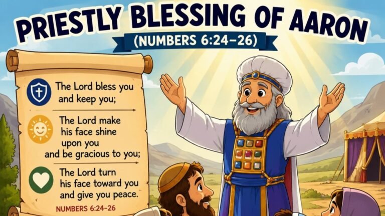 Priestly Blessing of Aaron (Numbers 6:24–26)