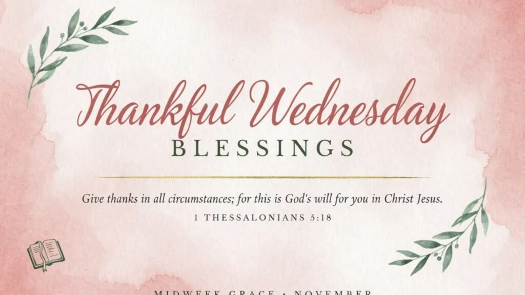 Thankful Wednesday Blessings