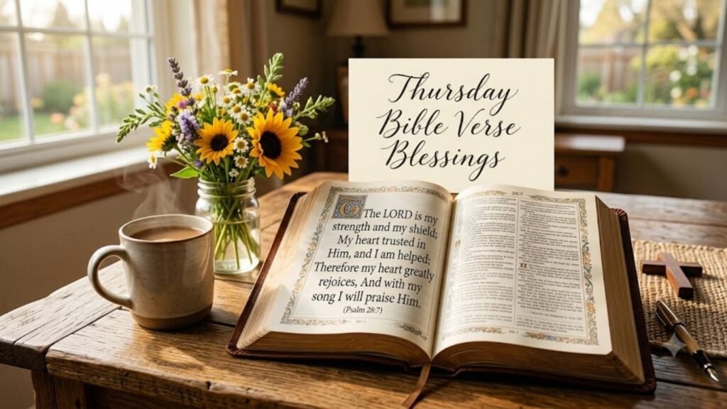 Thursday Bible Verse Blessings