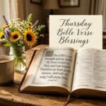 Thursday Bible Verse Blessings: Inspiring Scriptures, Prayers, and Faith-Filled Messages for a Blessed Thursday