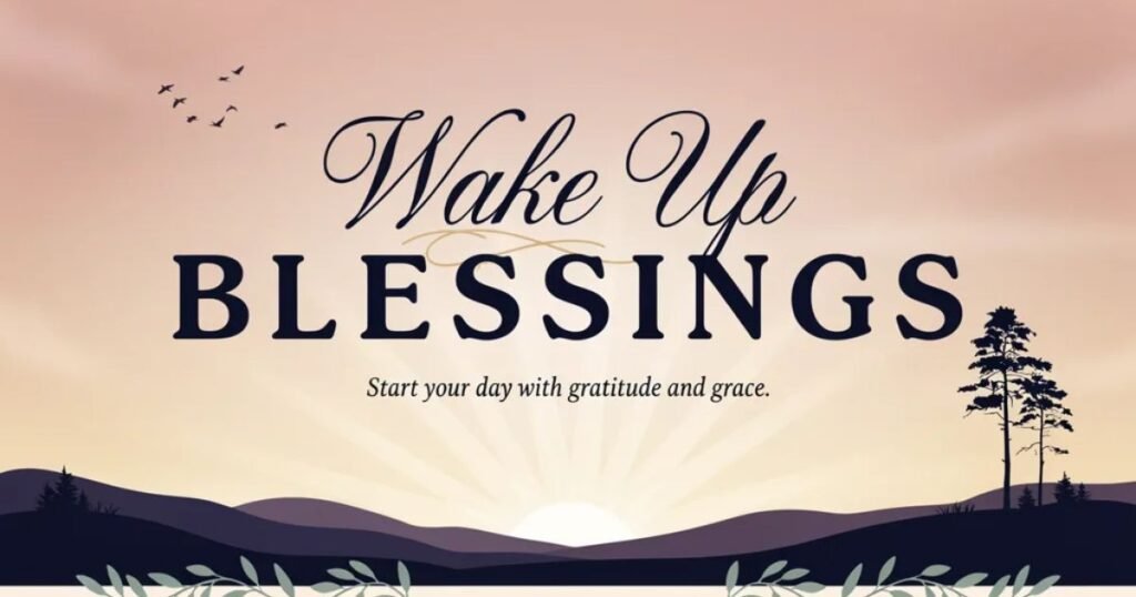 Wake Up Blessings