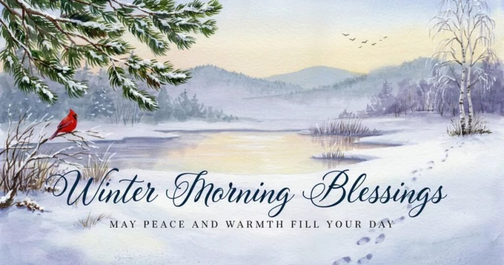 Winter Morning Blessings: Heartwarming Quotes, Prayers, and Positive Wishes to Brighten Cold Days