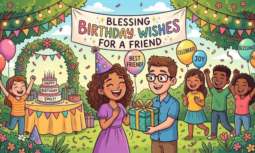 Blessing Birthday Wishes for a Friend