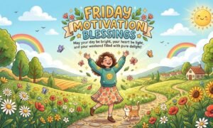 Friday Motivation Blessings