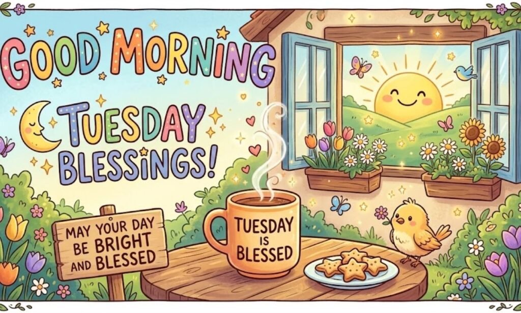 Good Morning Tuesday Blessings: Inspiring Prayers, Messages, and Quotes for a Beautiful Day