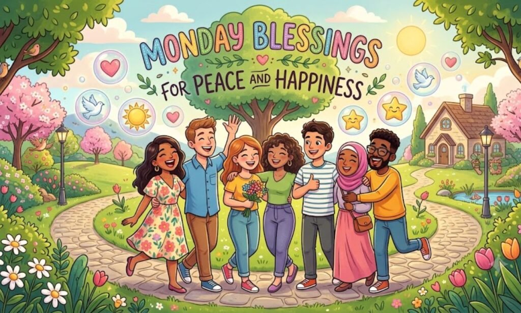Monday Blessings for Peace and Happiness