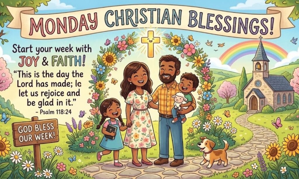 Monday Christian Blessings: Powerful Prayers and Messages for a Blessed New Week