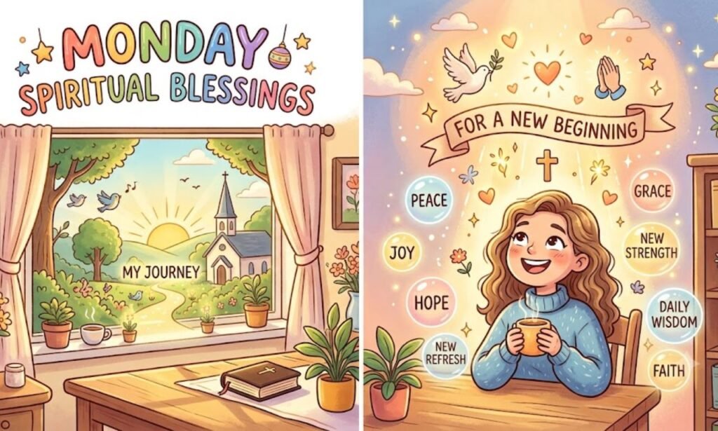 Monday Spiritual Blessings for a New Beginning