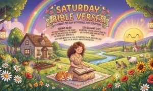 Saturday Bible Verses and Blessings