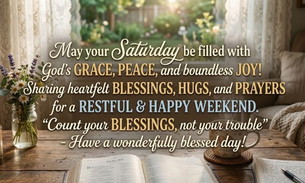 Saturday Blessings Quotes