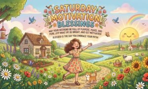 Saturday Motivation Blessings