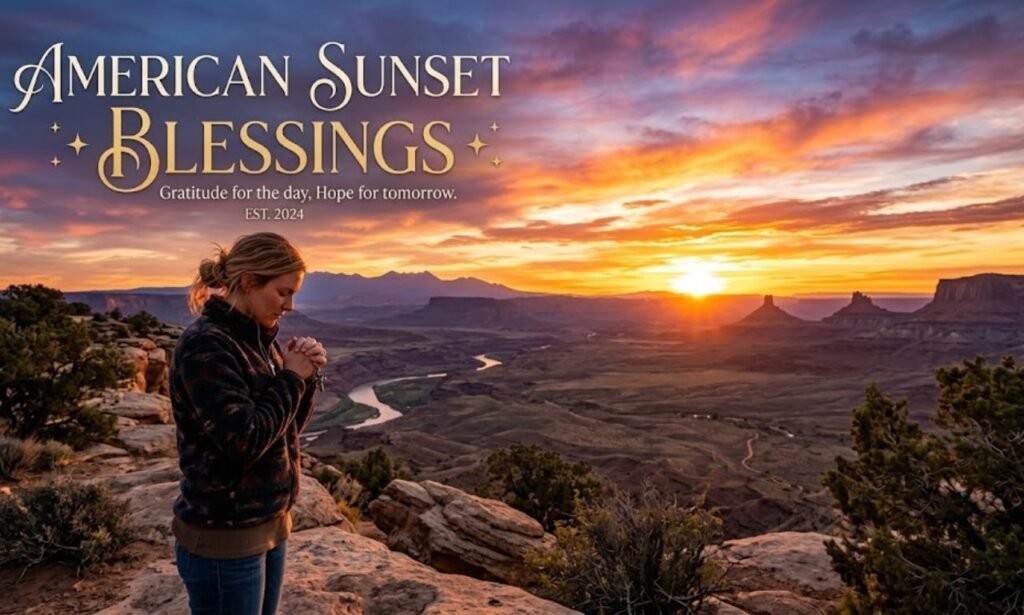 American Sunset Blessings: Beautiful, Peaceful, and Inspiring Messages