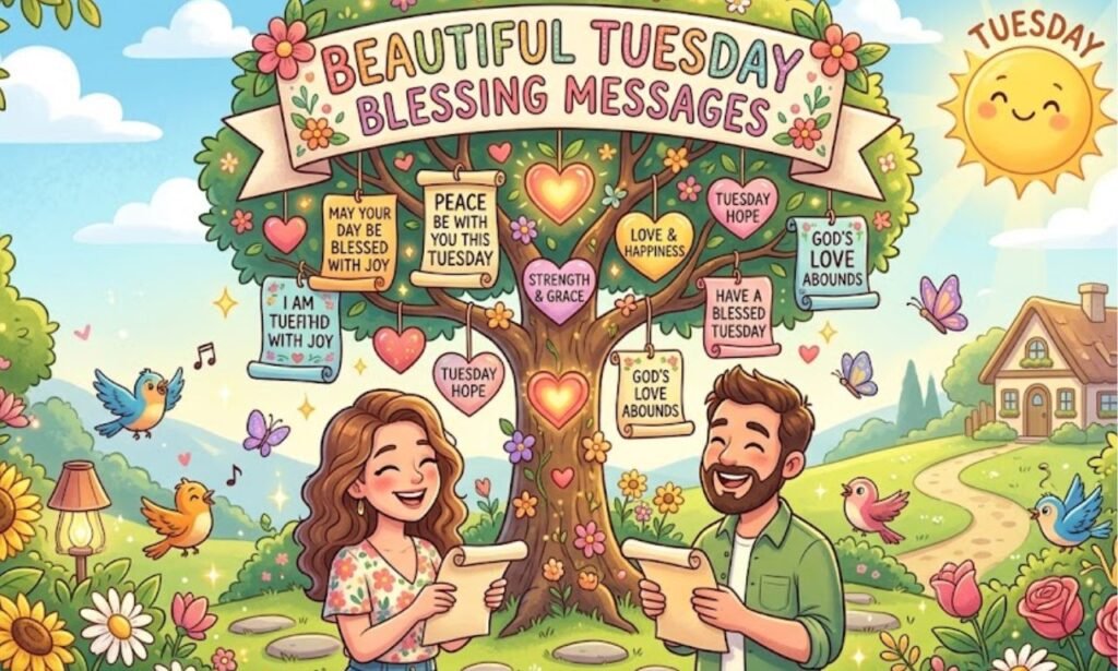 Beautiful Tuesday Blessing Messages
