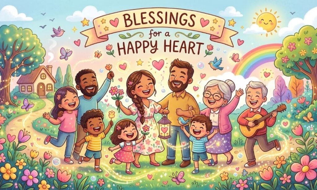 Blessings for a Happy Heart: Beautiful Words for Joy, Peace, and Gratitude