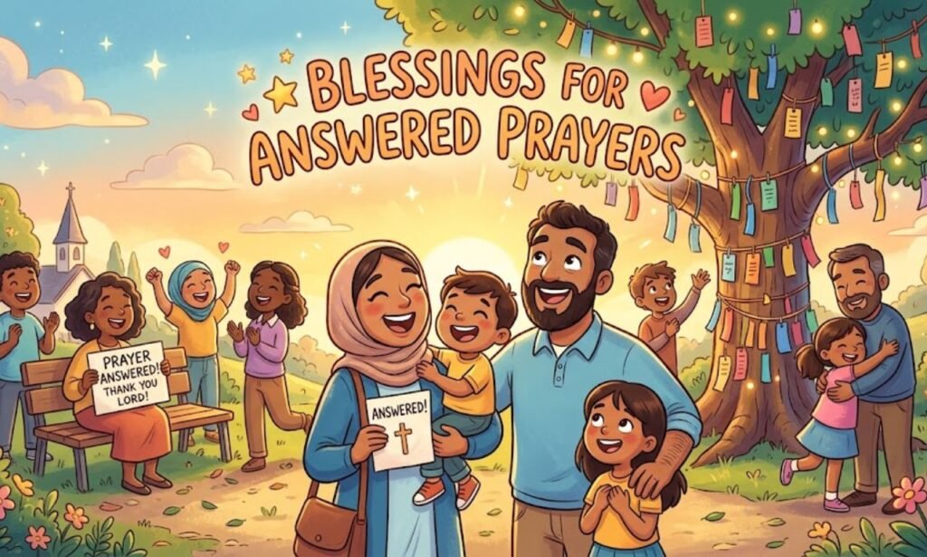 Blessings for Answered Prayers: Beautiful Messages of Gratitude, Faith, and Hope