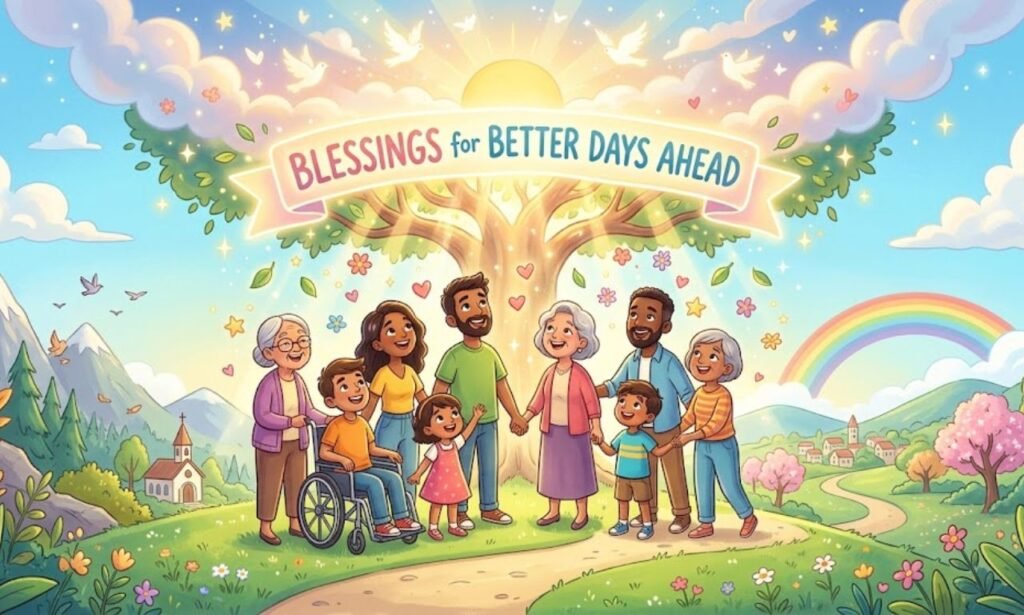 Blessings for Better Days Ahead: Hope, Peace, and Positive New Beginnings 