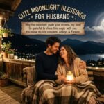 Cute Moonlight Blessings for Husband: Sweet Messages for a Peaceful Night 