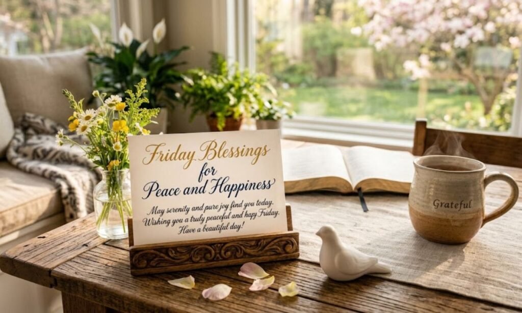 Friday Blessings for Peace and Happiness