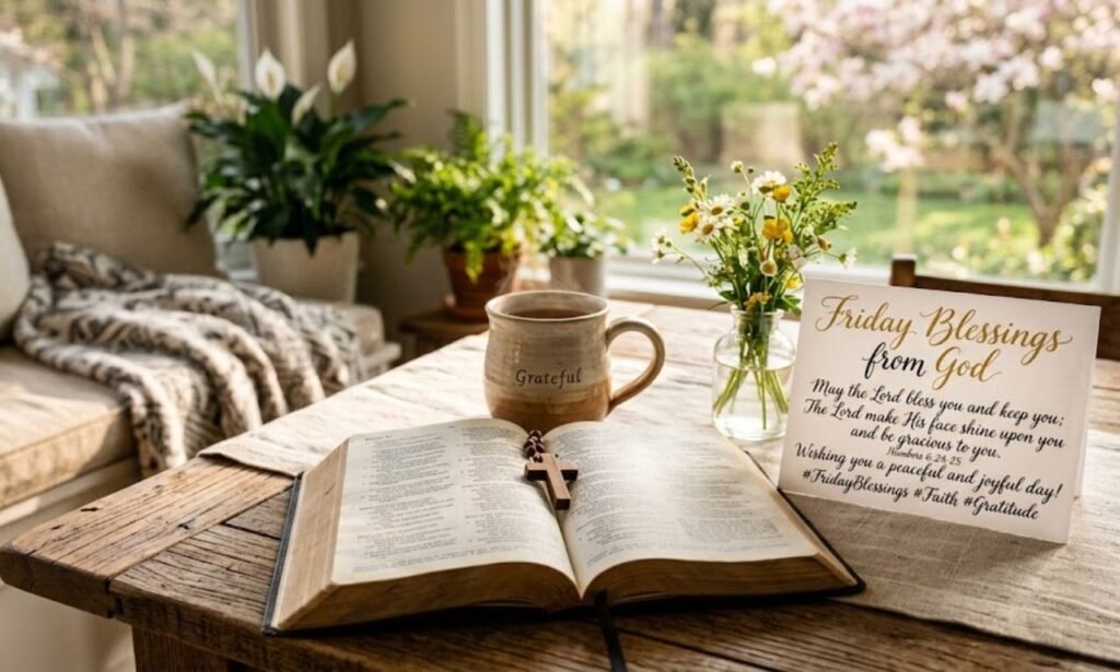 Friday Blessings from God: Beautiful Prayers, Messages, and Blessings for a Peaceful Day