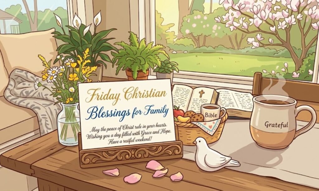 Friday Christian Blessings for Friends