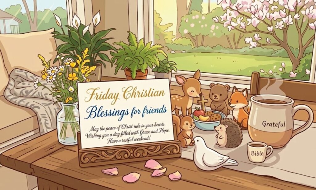 Friday Christian Blessings for Friends