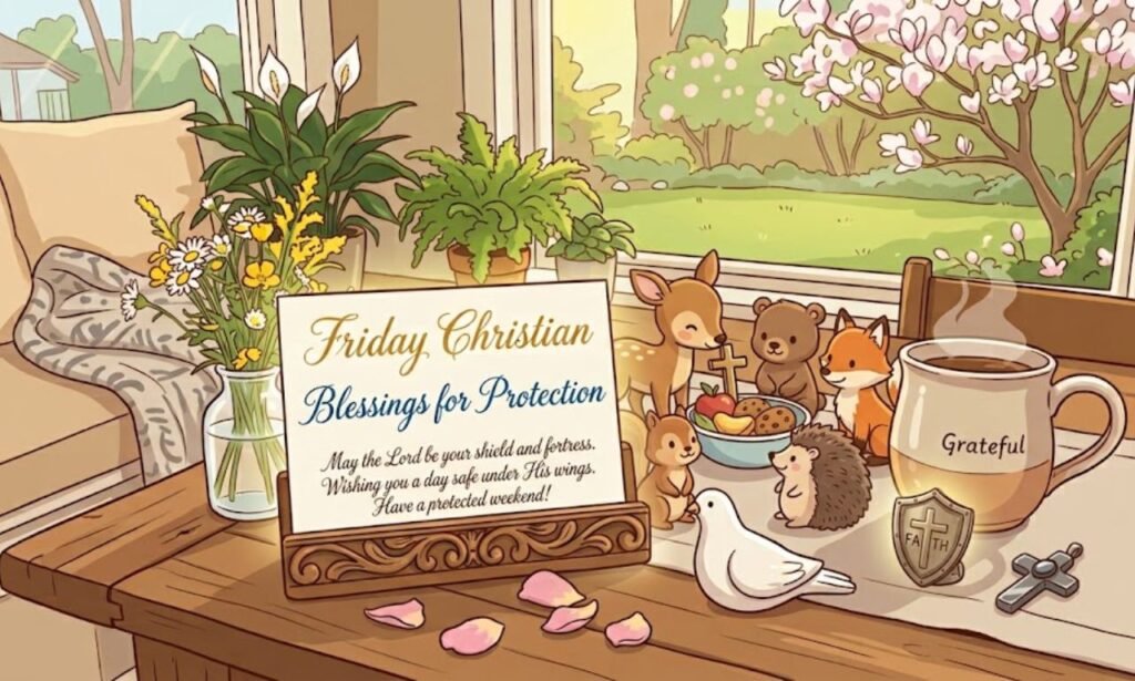 Friday Christian Blessings for Protection