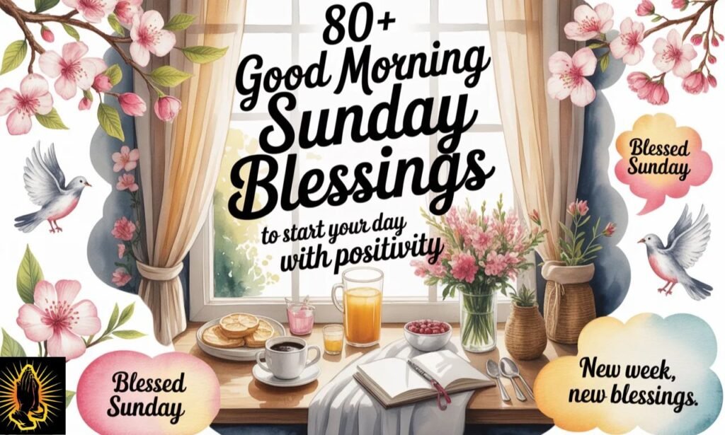 Good Morning Sunday Blessings