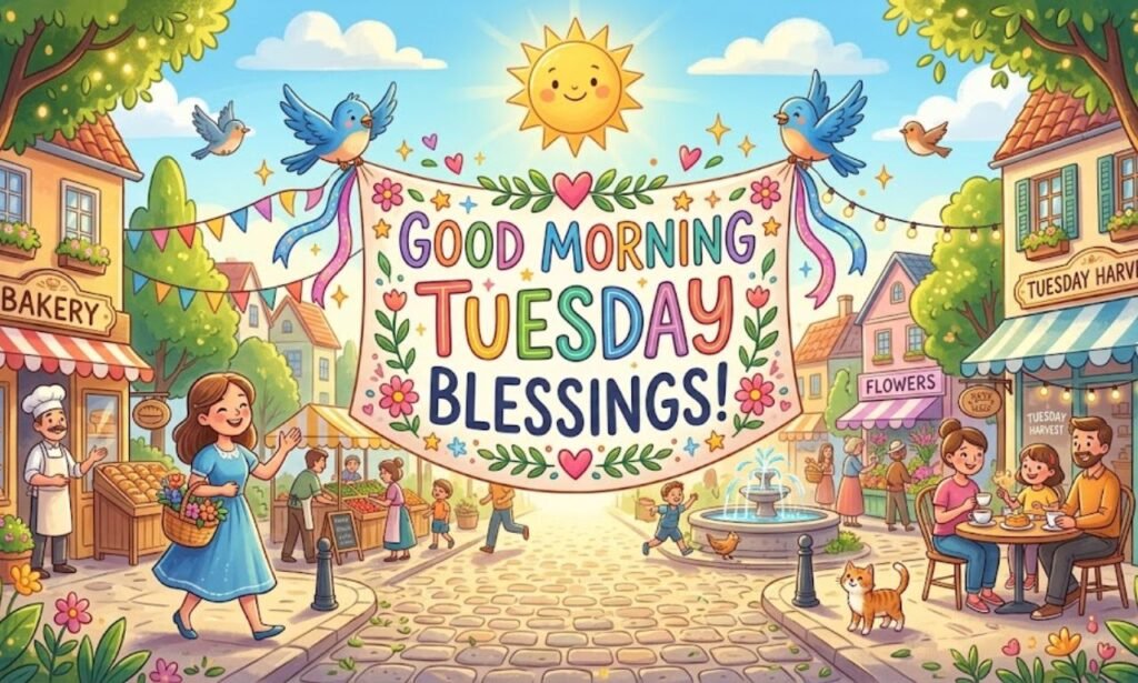 Good Morning Tuesday Blessings