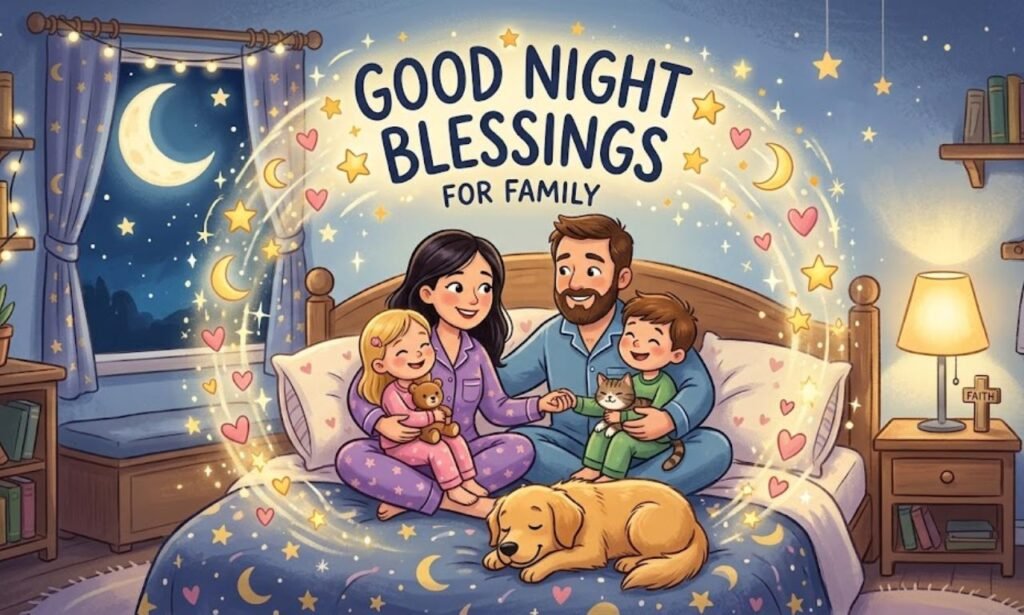 Good Night Blessings for Family: Heartwarming Messages, Prayers & Wishes