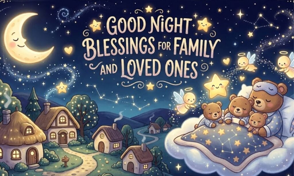 Good Night Blessings for Family and Loved Ones