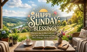 Happy Sunday Blessings