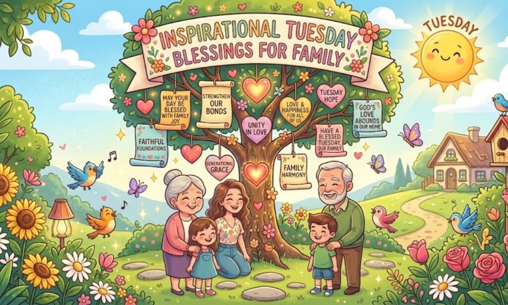 Inspirational Tuesday Blessings for Family