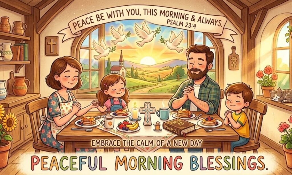 Peaceful Morning Blessings Images