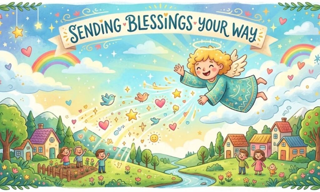 Sending Blessings Your Way: Beautiful Messages of Hope, Love, and Positivity 