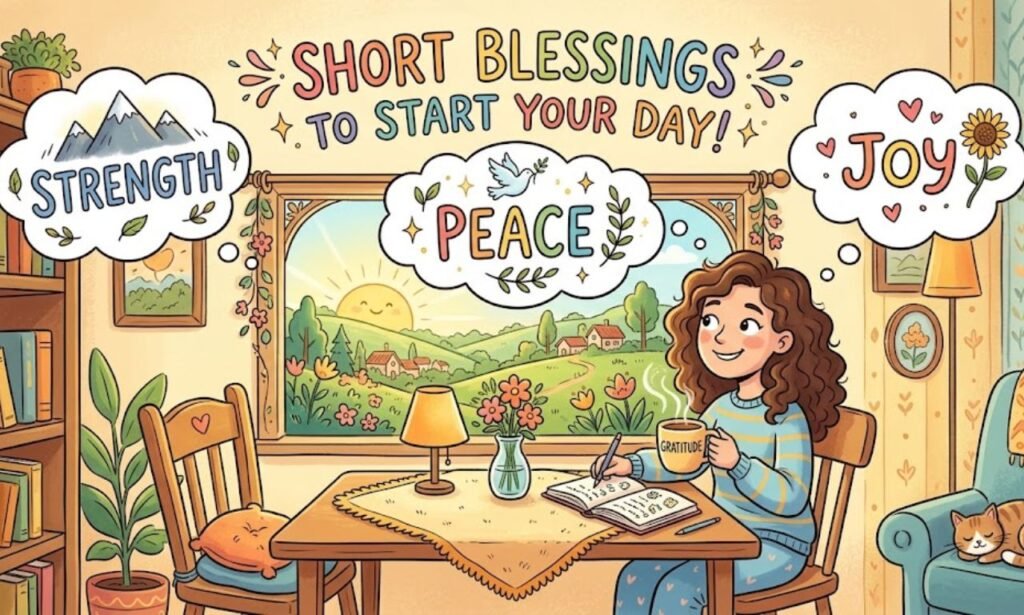 Short Blessings to Start Your Day: Beautiful Words for a Peaceful and Positive Morning
