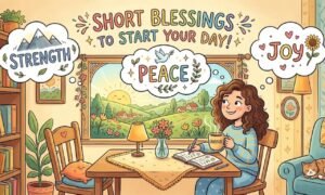 Short Blessings to Start Your Day