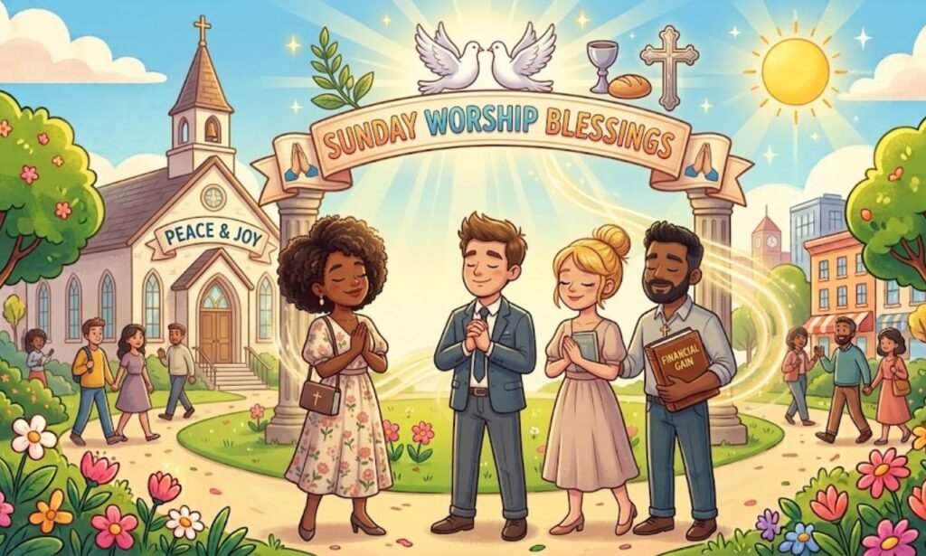 Sunday Worship Blessings: Inspiring Prayers, Messages, and Blessings for a Peaceful Sunday