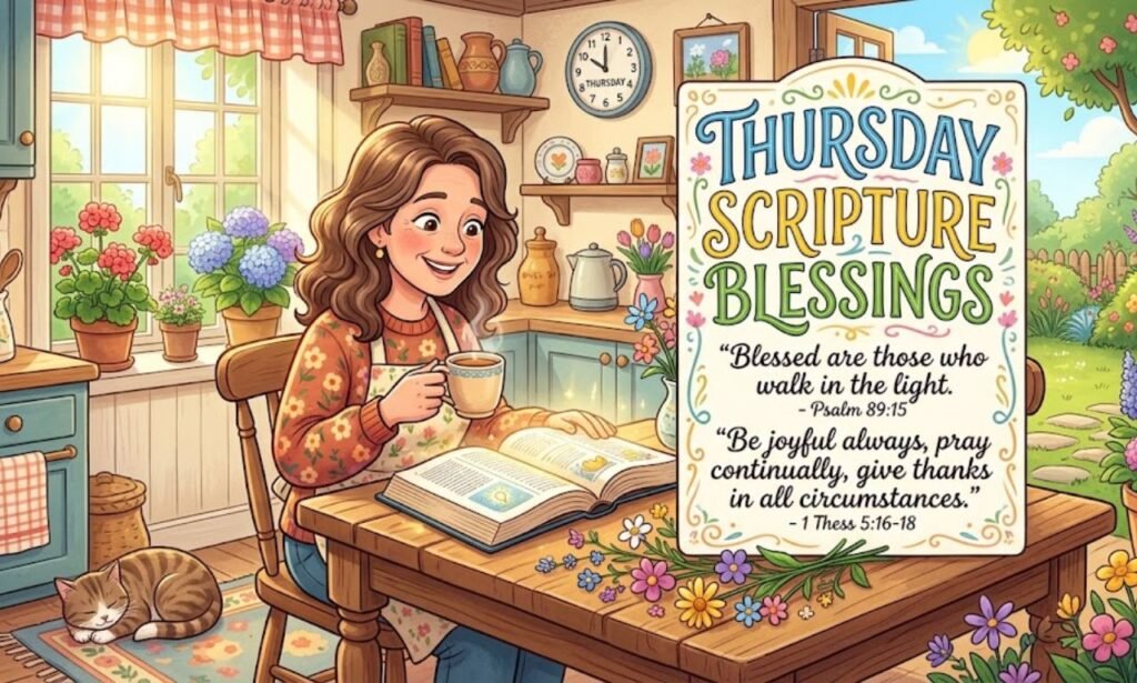 Thursday Scripture Blessings: Powerful Bible Blessings for Faith, Peace, and a Blessed Day