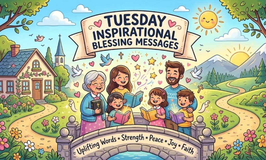 Tuesday Inspirational Blessing Messages: Uplifting Words to Brighten Your Day