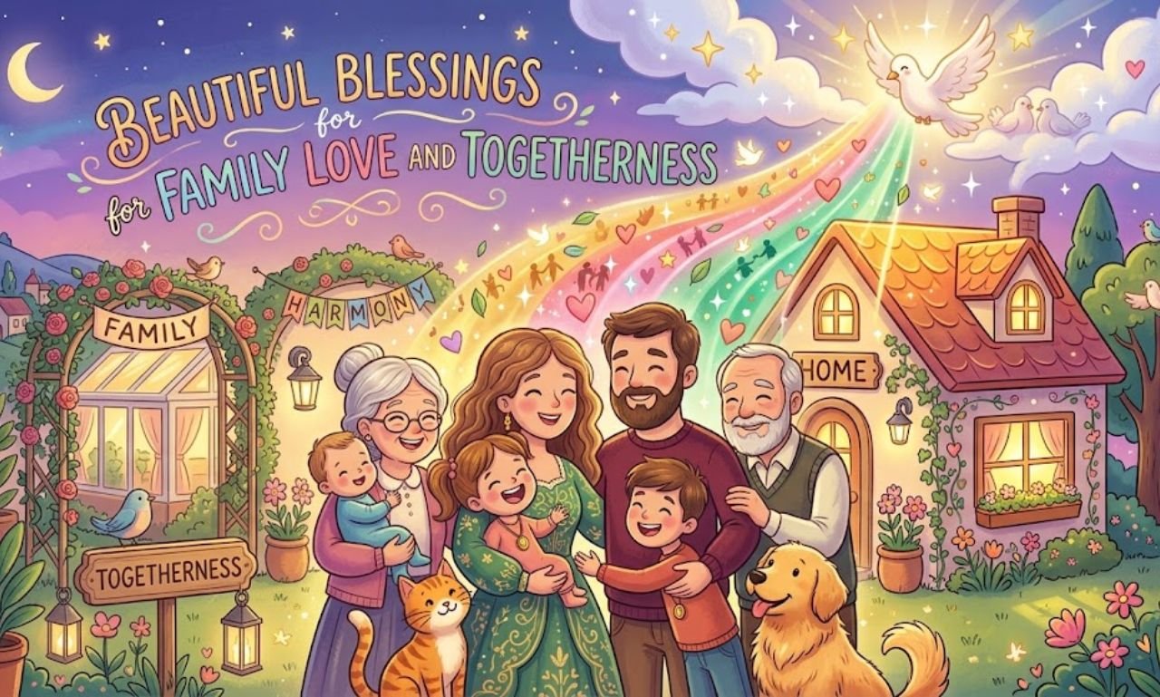  Beautiful Blessings for Family Love and Togetherness