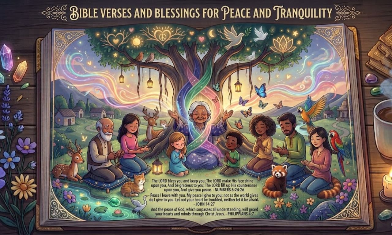  Bible Verses and Blessings for Peace and Tranquility