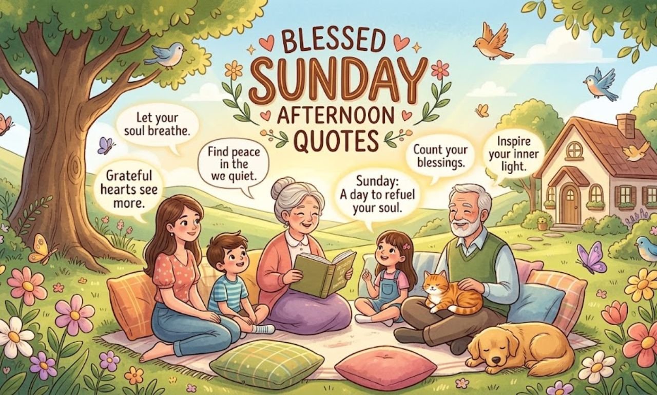 Blessed Sunday Afternoon Quotes to Inspire Your Soul