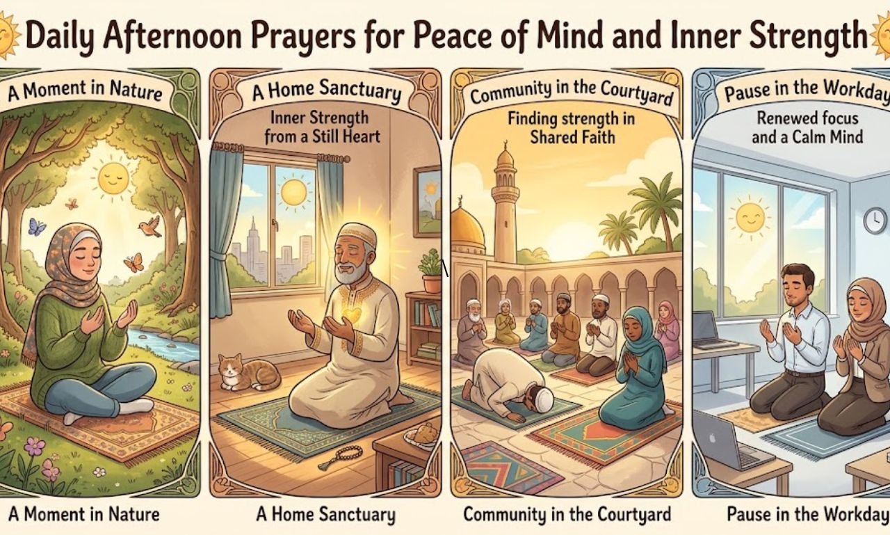 Daily Afternoon Prayers for Peace of Mind and Inner Strength