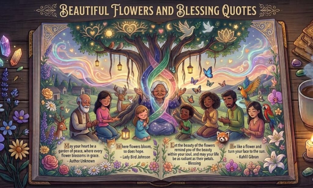150+ Beautiful Flowers and Blessing Quotes to Brighten Your Day with Love and Joy 