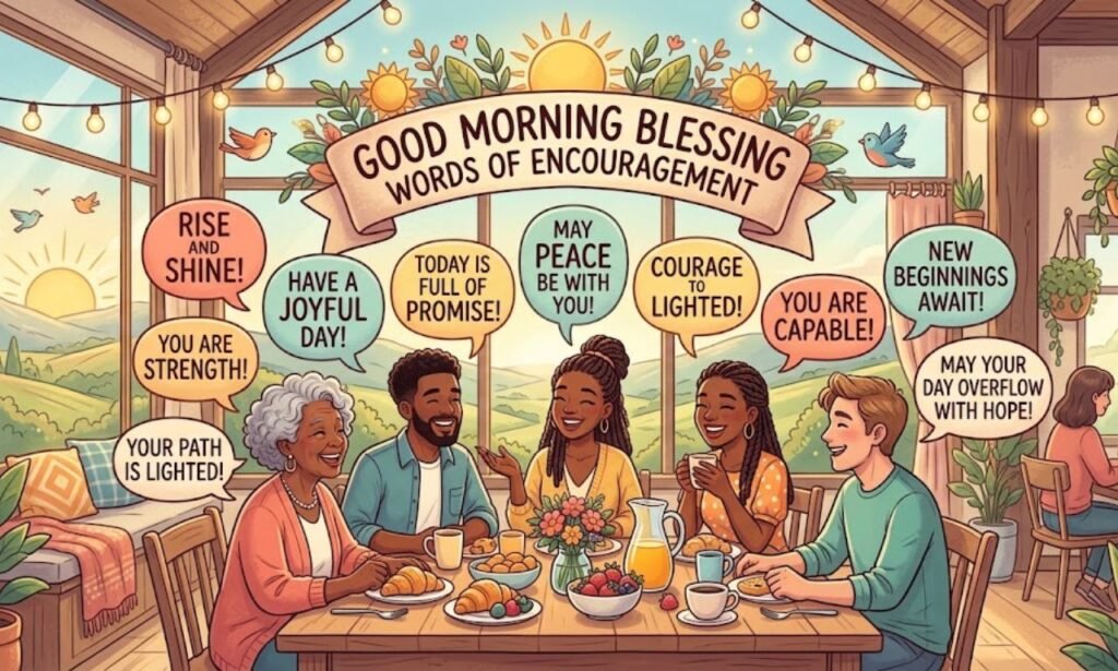 Good Morning Blessing Words of Encouragement
