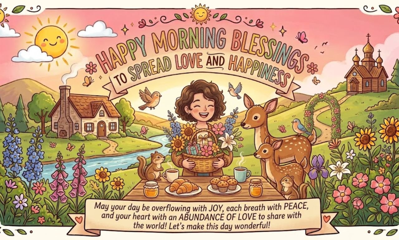 Happy Morning Blessings to Spread Love and Happiness
