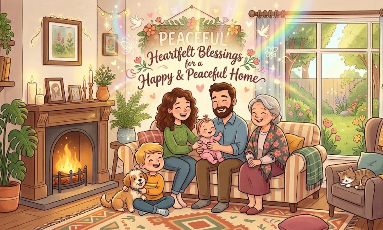  Heartfelt Blessings for a Happy and Peaceful Home