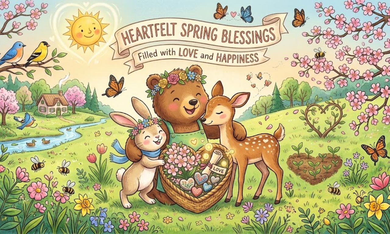  Heartfelt Spring Blessings Filled with Love and Happiness